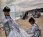 Клод Моне На пляже в Трувиле. 1871